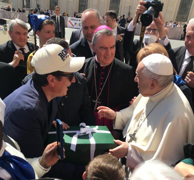 Papa Francesco: «Grazie ai fedeli di Vignale» per la loro solidarietà